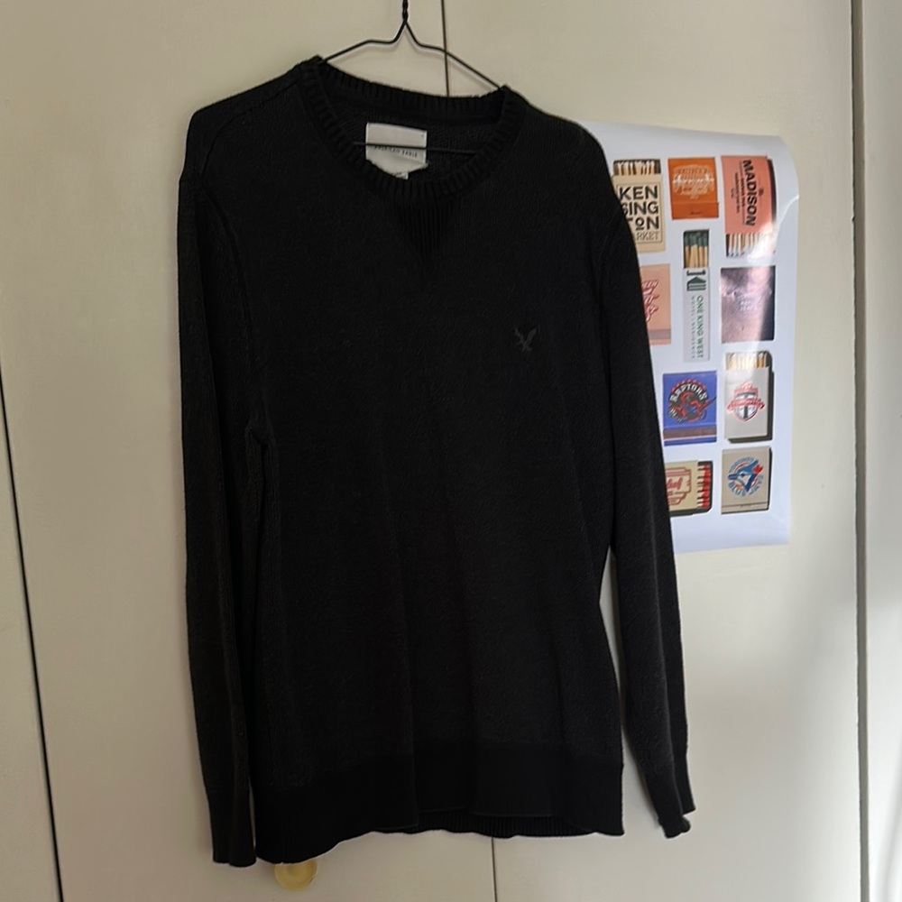 American Eagle Outfitters Black Turtleneck Sweater